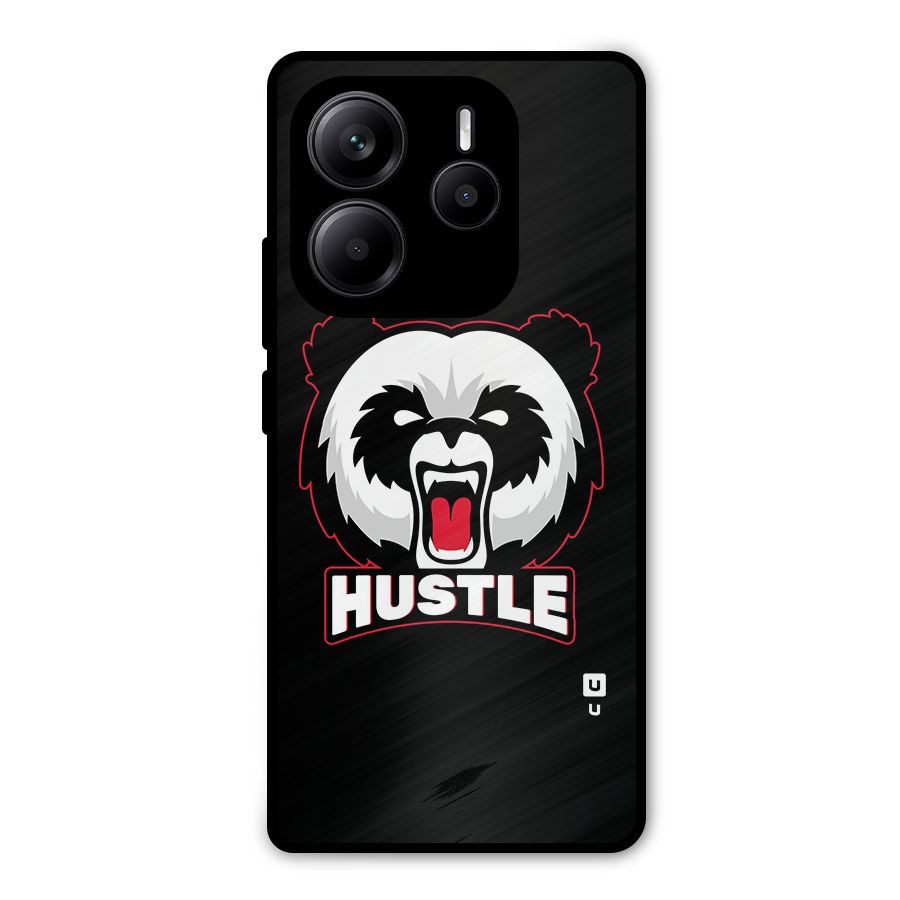 Hustle Panda Metal Back Case for Redmi Note 14 5G