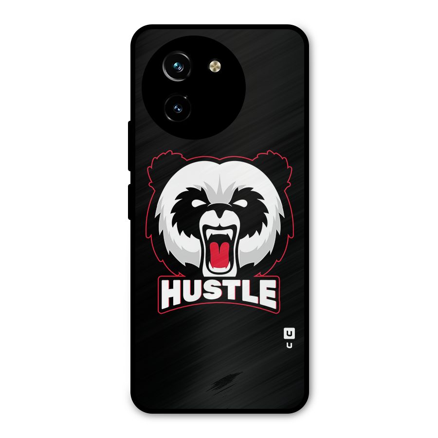 Hustle Panda Metal Back Case for Vivo T3x