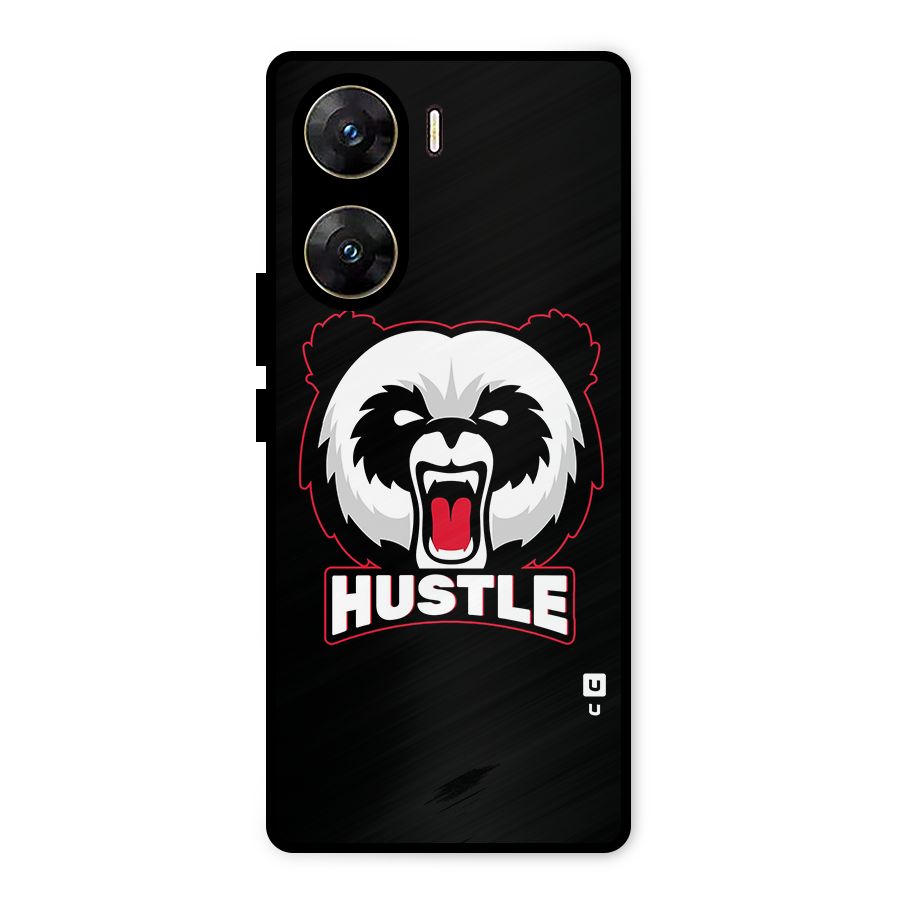 Hustle Panda Metal Back Case for Vivo V29e