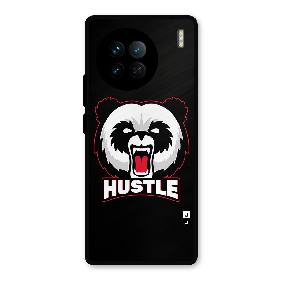 Hustle Panda Metal Back Case for Vivo X90
