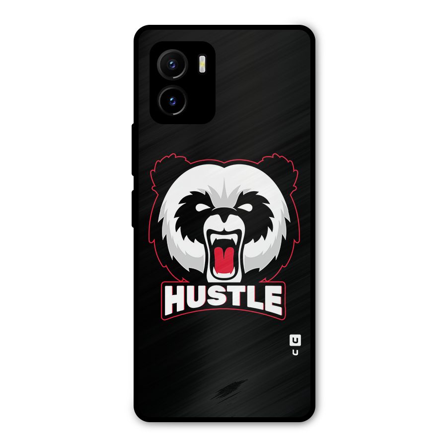 Hustle Panda Metal Back Case for Vivo Y15s