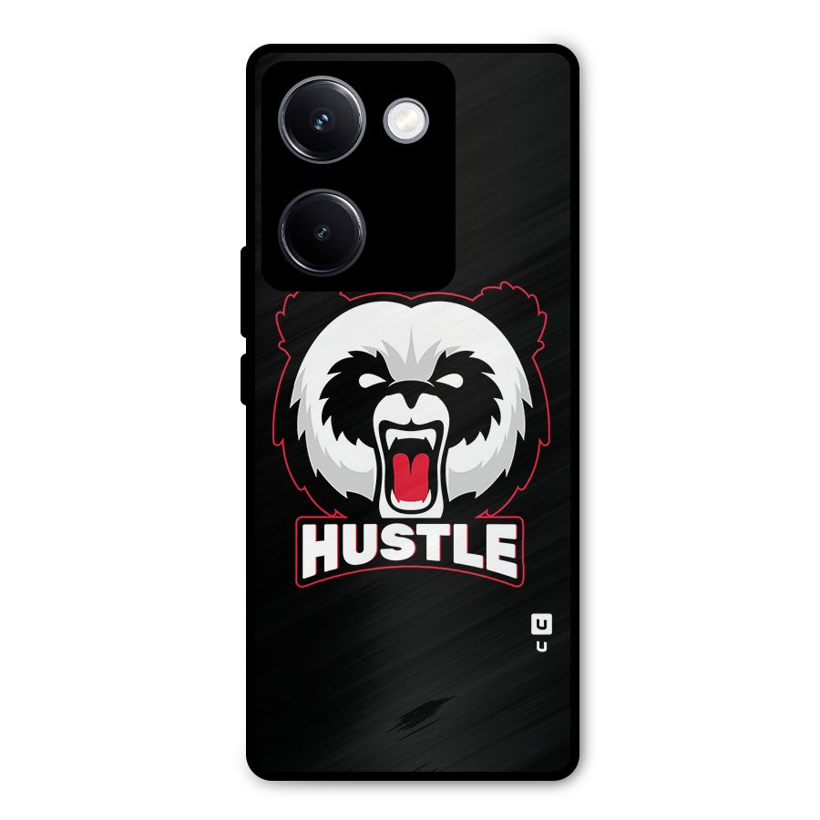 Hustle Panda Metal Back Case for Vivo Y300 Plus
