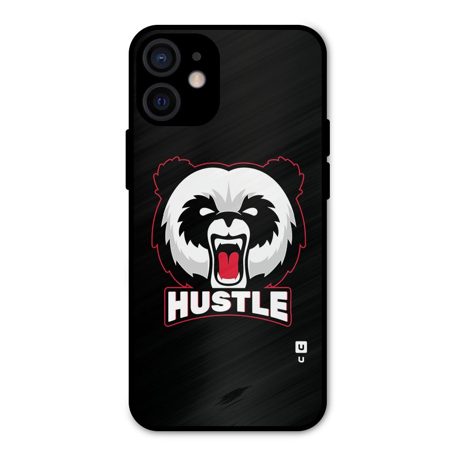 Hustle Panda Metal Back Case for iPhone 12 Mini