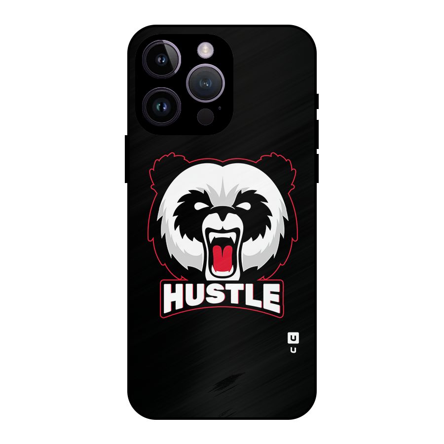 Hustle Panda Metal Back Case for iPhone 14 Pro Max