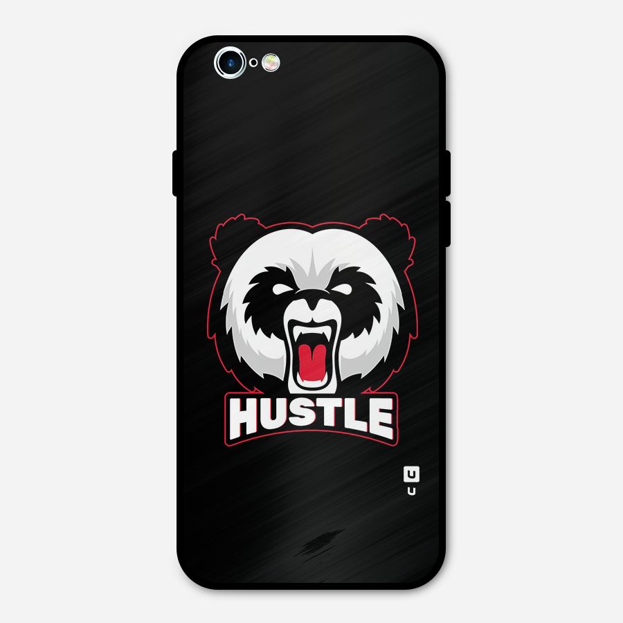 Hustle Panda Metal Back Case for iPhone 6 6s