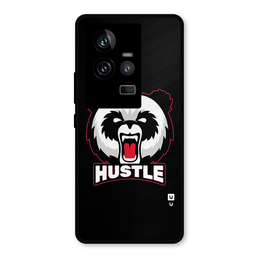 Hustle Panda Metal Back Case for iQOO 11 5G