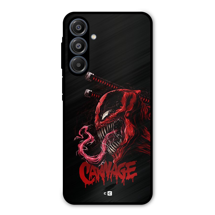 Hybrid Carnage Metal Back Case for Galaxy A16 5G