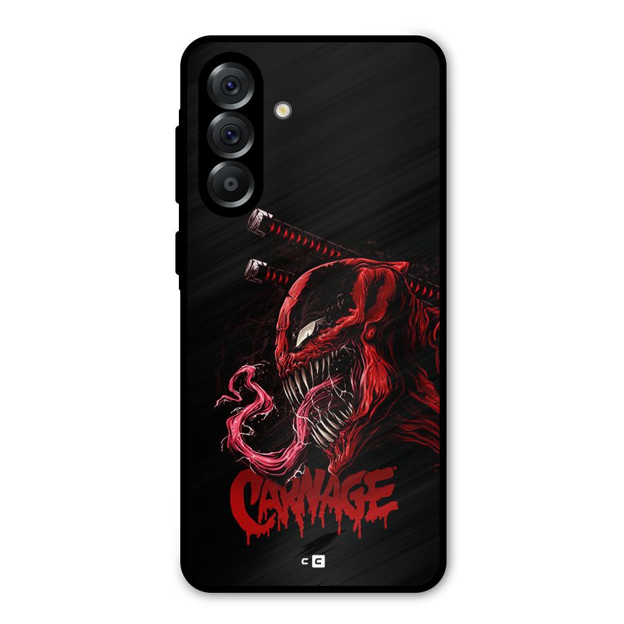 Hybrid Carnage Metal Back Case for Galaxy A56