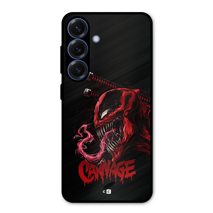 Hybrid Carnage Metal Back Case for Galaxy S25