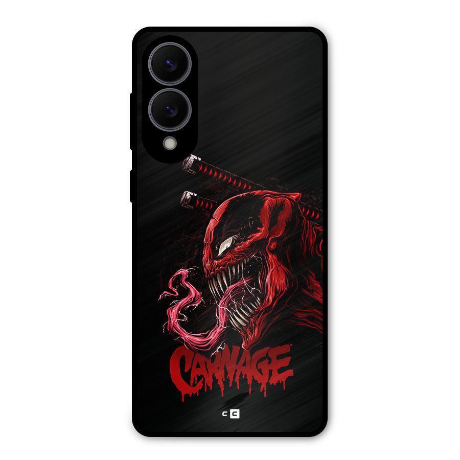 Hybrid Carnage Metal Back Case for Galaxy S25 Edge
