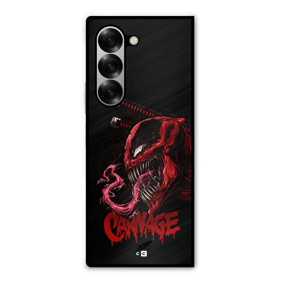 Hybrid Carnage Metal Back Case for Galaxy Z Fold6