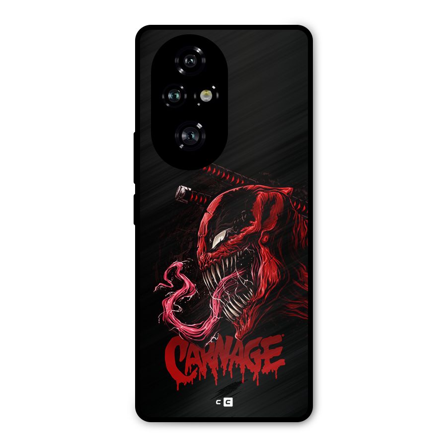 Hybrid Carnage Metal Back Case for Honor 200 Pro