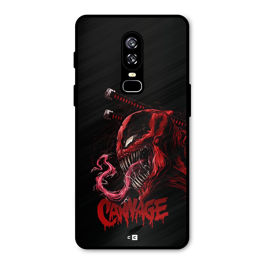 Hybrid Carnage Metal Back Case for OnePlus 6