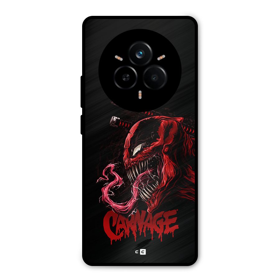 Hybrid Carnage Metal Back Case for Realme 14 Pro