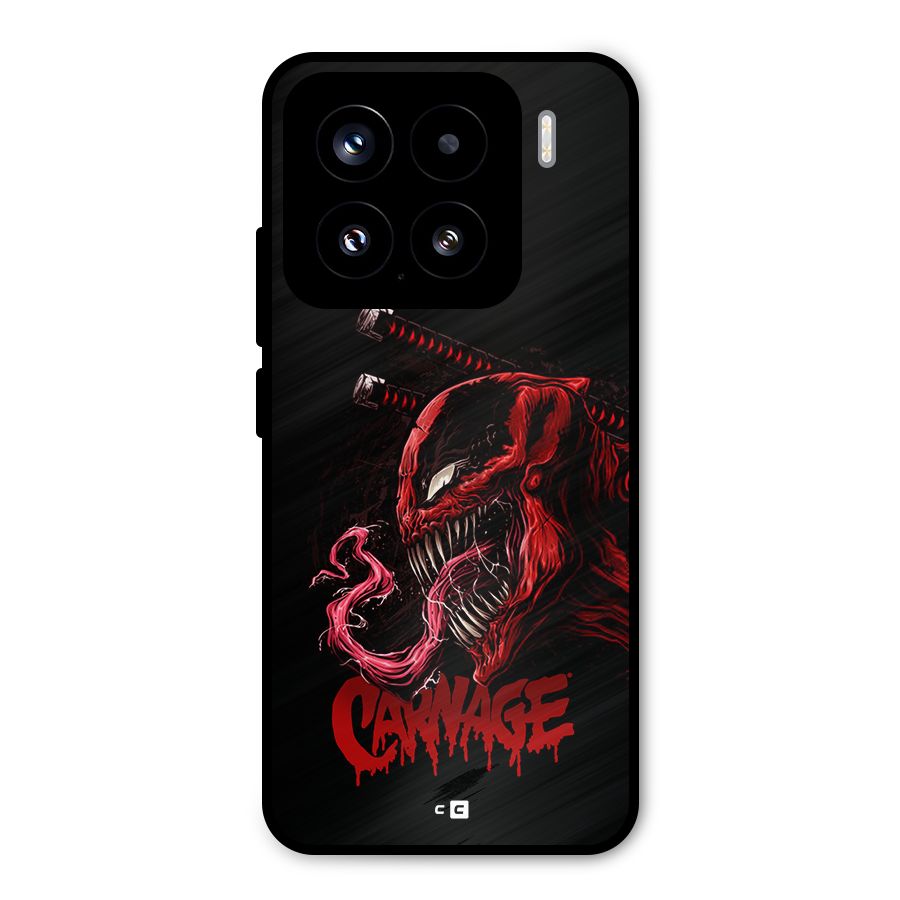 Hybrid Carnage Metal Back Case for Xiaomi 15