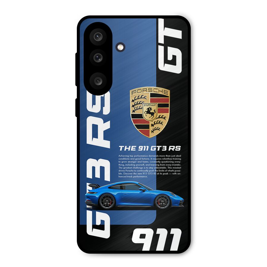 Hyper Car Metal Back Case for Galaxy F56