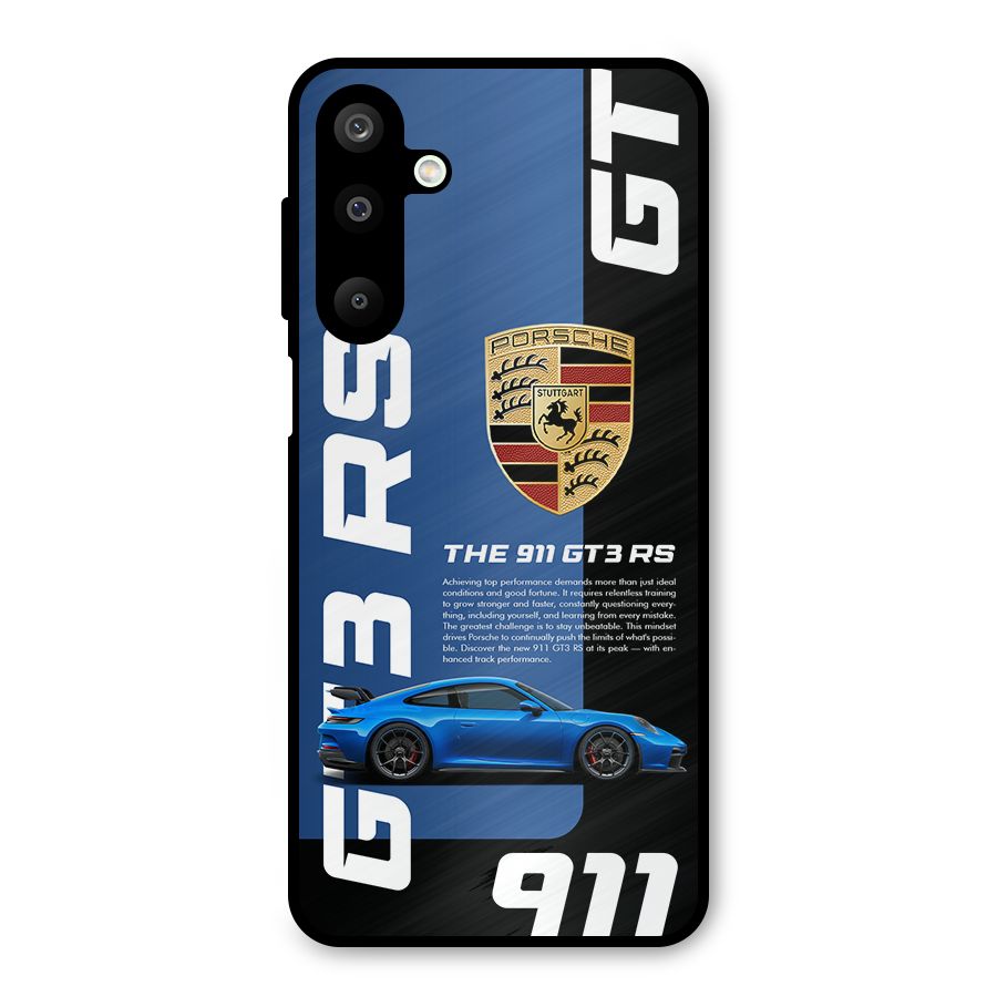 Hyper Car Metal Back Case for Galaxy M16