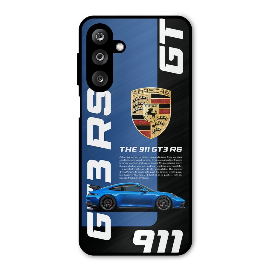 Hyper Car Metal Back Case for Galaxy M36