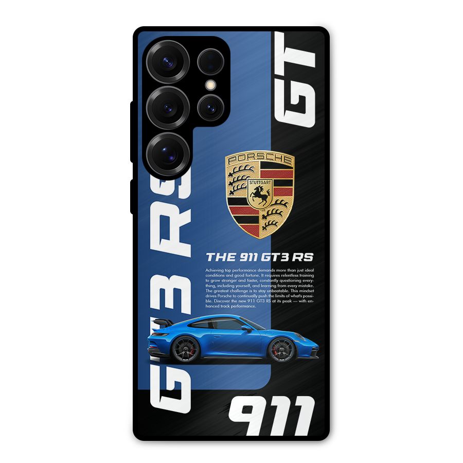 Hyper Car Metal Back Case for Galaxy S25 Ultra