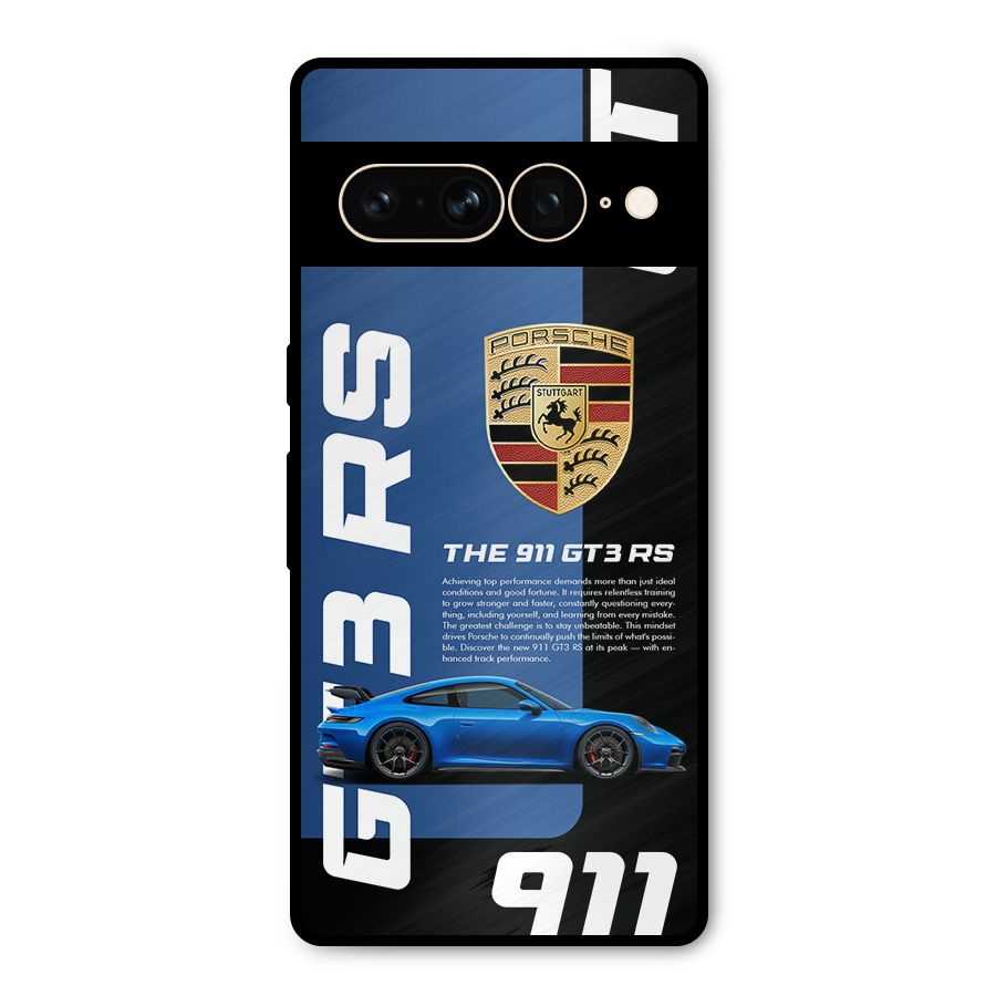 Hyper Car Metal Back Case for Google Pixel 7 Pro