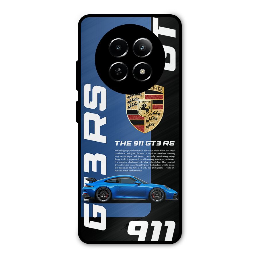 Hyper Car Metal Back Case for Realme Narzo N65
