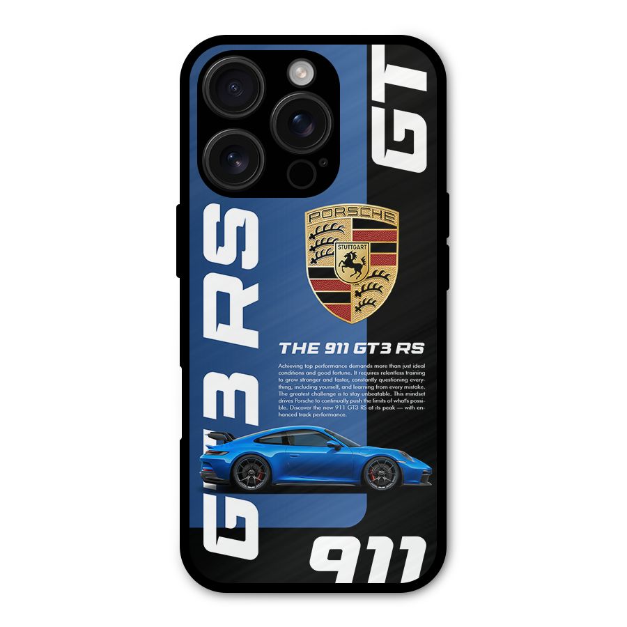 Hyper Car Metal Back Case for iPhone 16 Pro