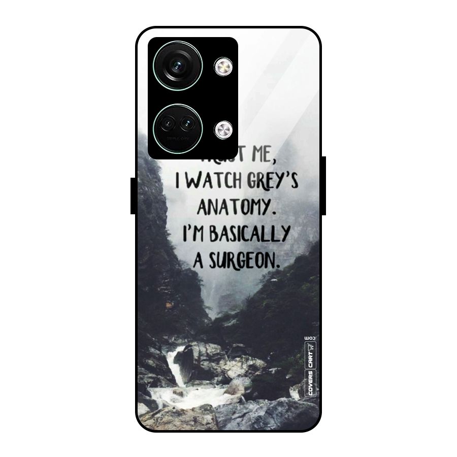 I Am A Surgeon Glass Back Case for Oneplus Nord 3