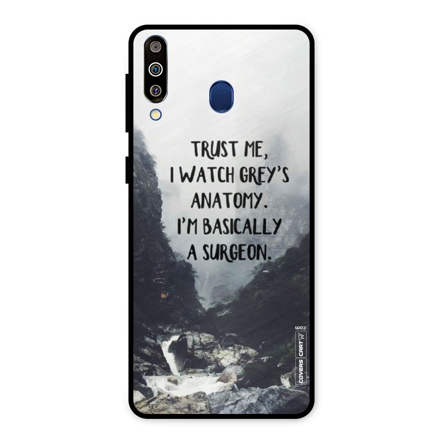 I Am A Surgeon Metal Back Case for Galaxy M30