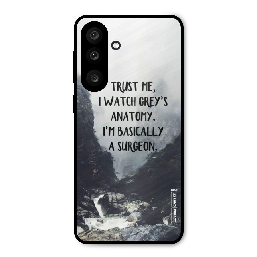 I Am A Surgeon Metal Back Case for Galaxy M56