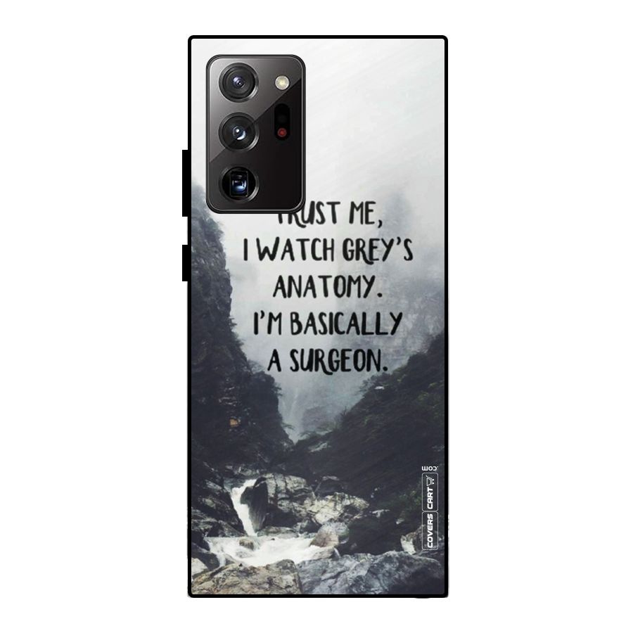 I Am A Surgeon Metal Back Case for Galaxy Note 20 Ultra