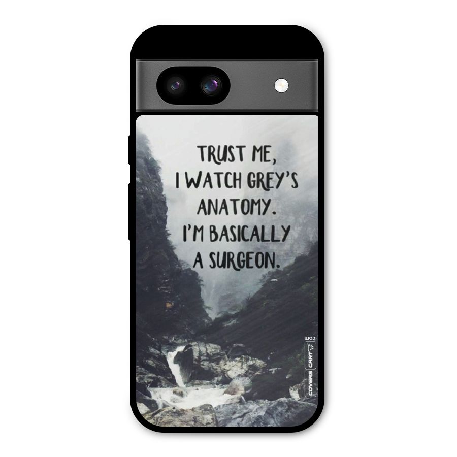 I Am A Surgeon Metal Back Case for Google Pixel 8a