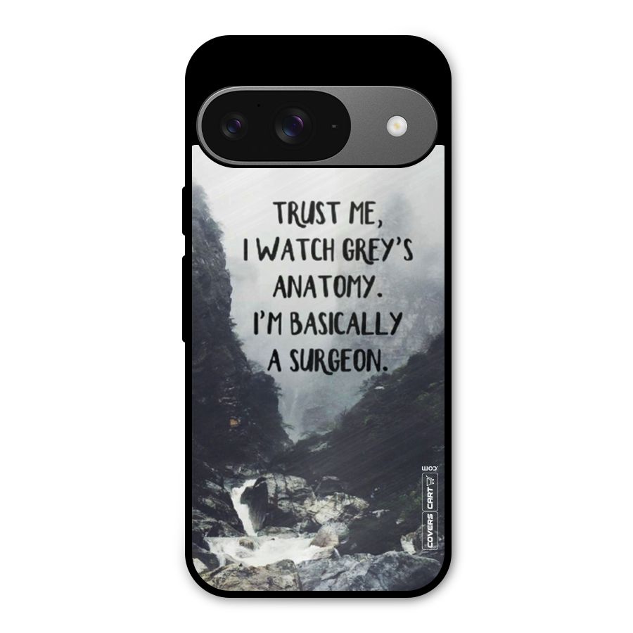 I Am A Surgeon Metal Back Case for Google Pixel 9