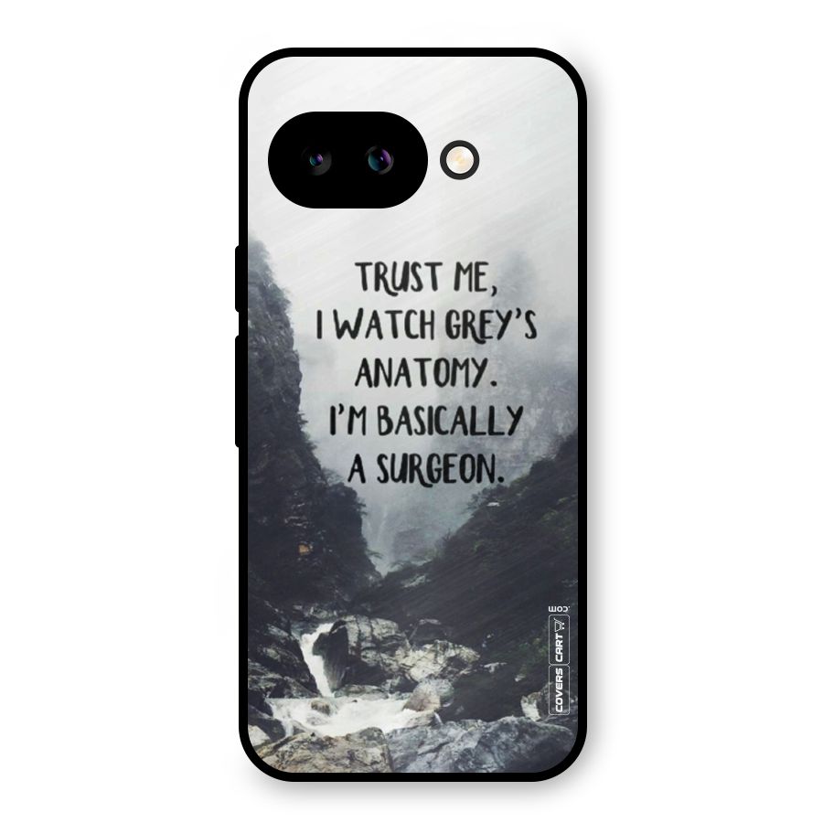I Am A Surgeon Metal Back Case for Google Pixel 9a