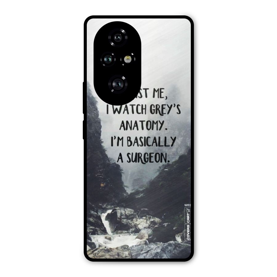 I Am A Surgeon Metal Back Case for Honor 200 Pro