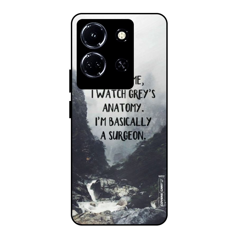 I Am A Surgeon Metal Back Case for Infinix Note 30 5G