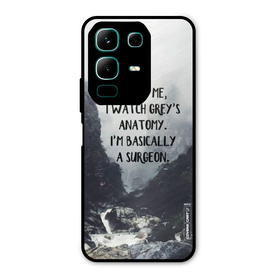 I Am A Surgeon Metal Back Case for Infinix Note 50x
