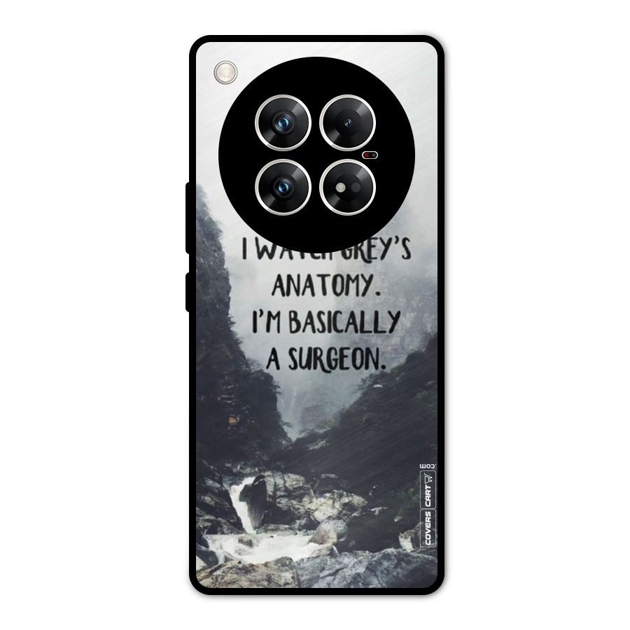 I Am A Surgeon Metal Back Case for Infinix Zero 40 5G