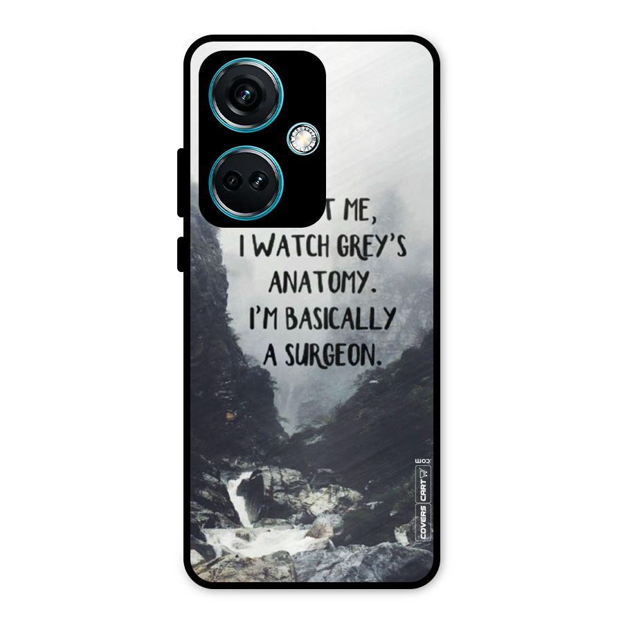 I Am A Surgeon Metal Back Case for OnePlus Nord CE 3 5G
