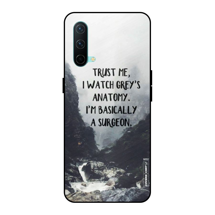I Am A Surgeon Metal Back Case for OnePlus Nord CE 5G