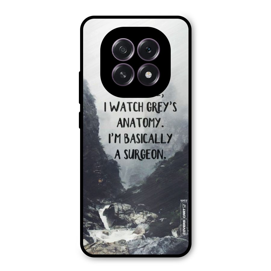 I Am A Surgeon Metal Back Case for Oppo F29