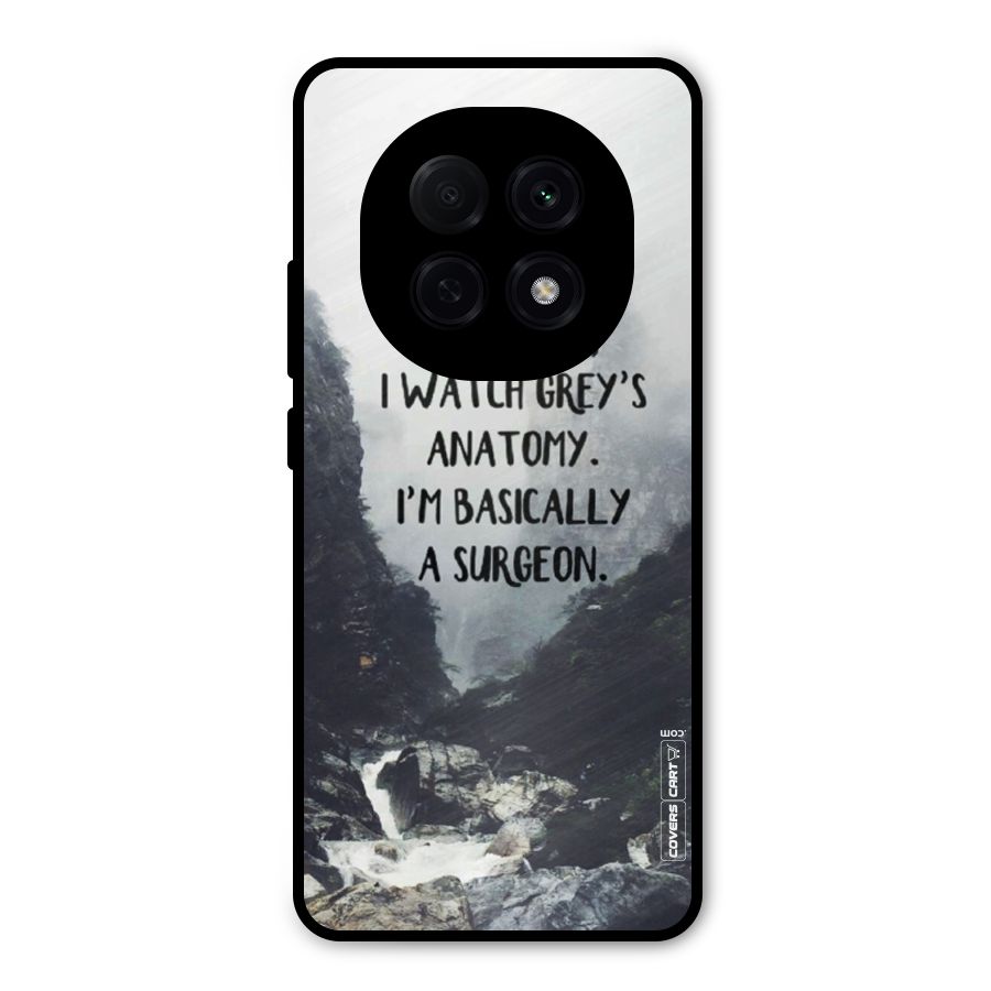 I Am A Surgeon Metal Back Case for Oppo F29 Pro