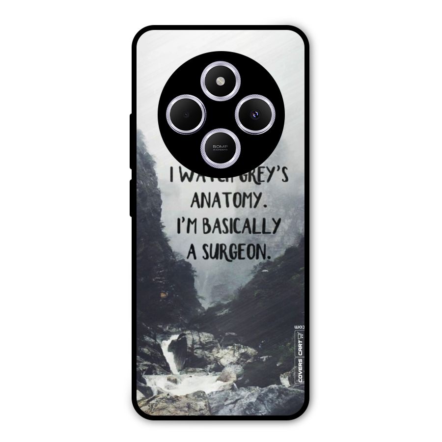 I Am A Surgeon Metal Back Case for Poco C75 5G