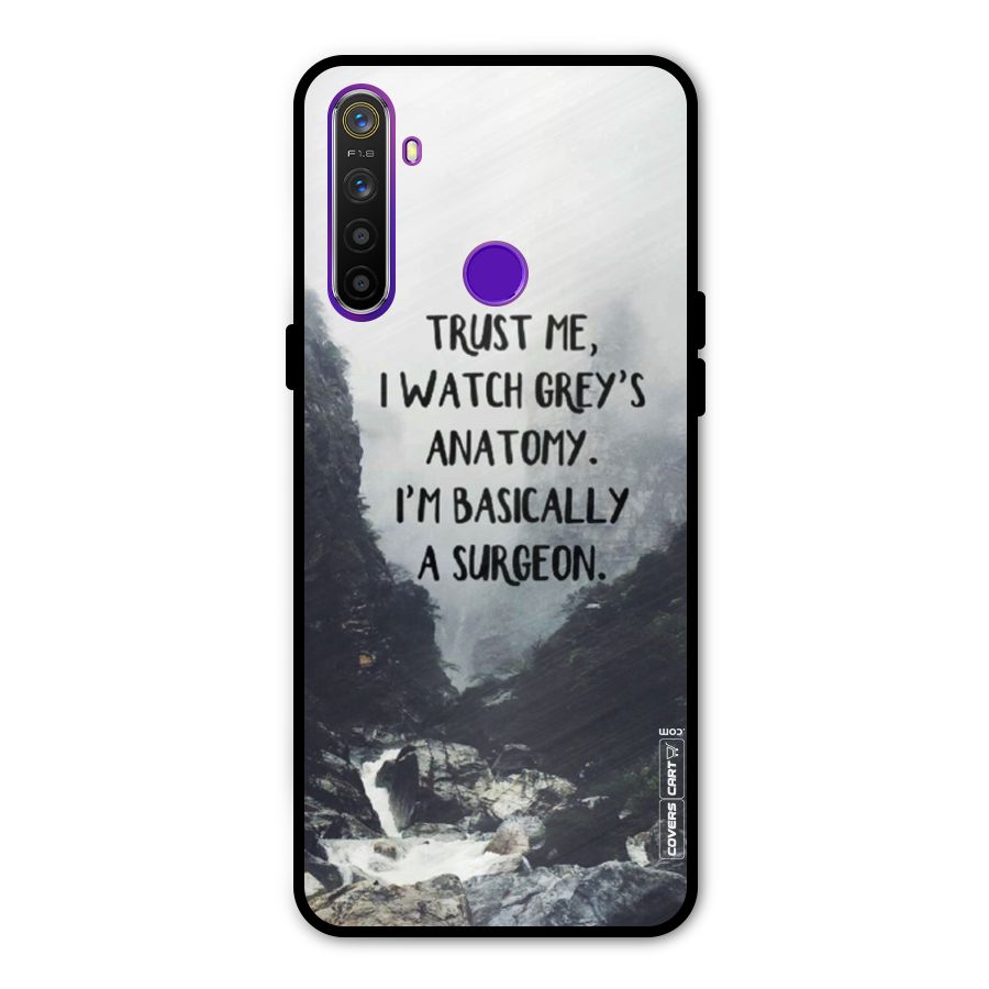 I Am A Surgeon Metal Back Case for Realme 5