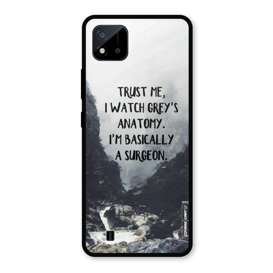 I Am A Surgeon Metal Back Case for Realme C11 2021