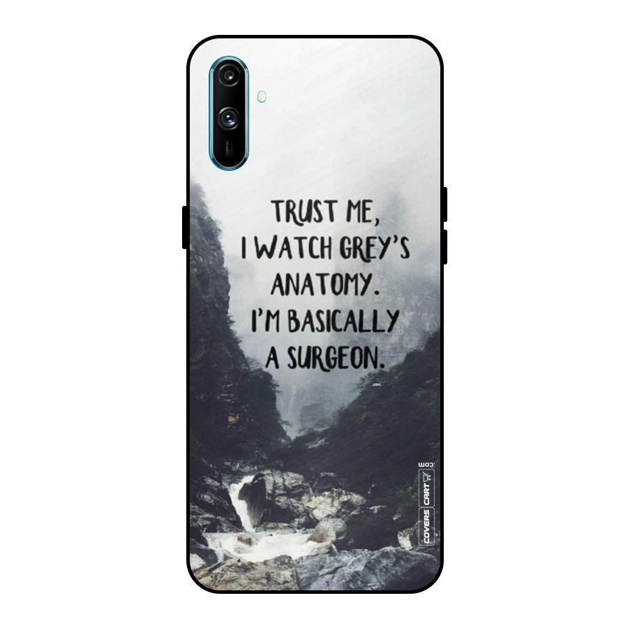 I Am A Surgeon Metal Back Case for Realme C3