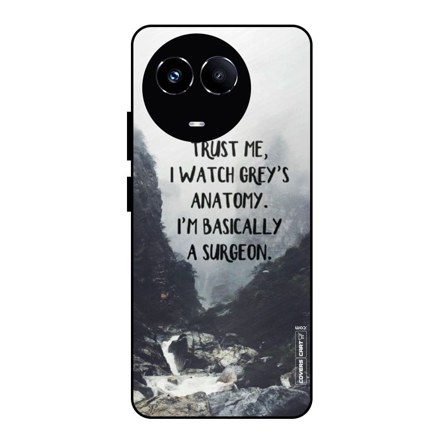 I Am A Surgeon Metal Back Case for Realme Narzo 60X