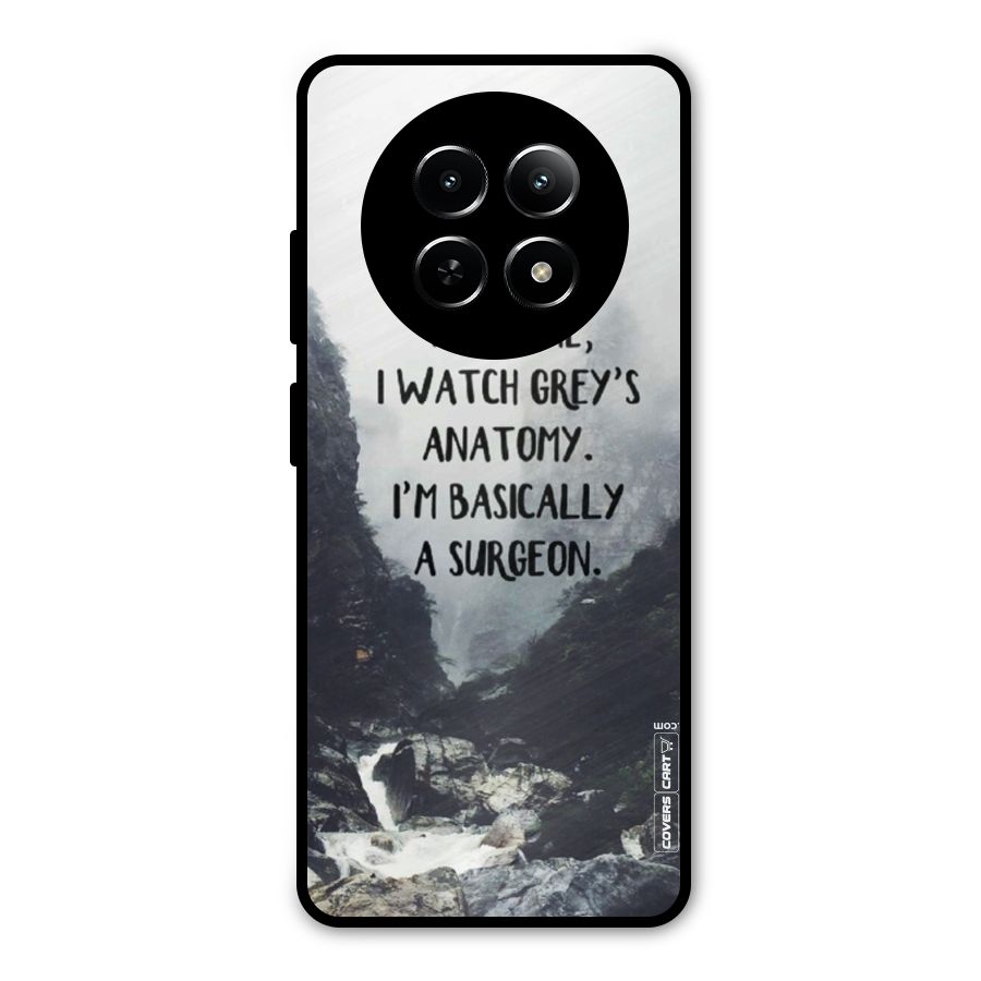 I Am A Surgeon Metal Back Case for Realme Narzo 70x 5G