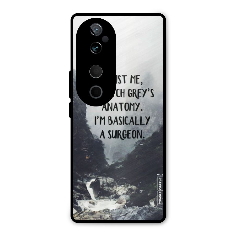 I Am A Surgeon Metal Back Case for Vivo T3 Ultra