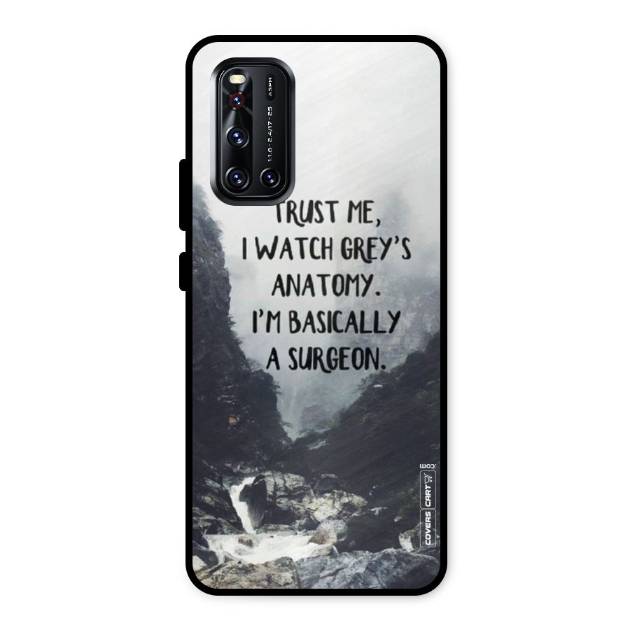 I Am A Surgeon Metal Back Case for Vivo V19