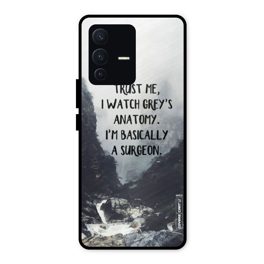 I Am A Surgeon Metal Back Case for Vivo V23 5G